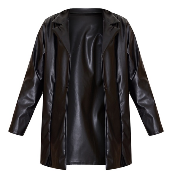 Pretty Little Thing - Black Jacket XL very condition never used - Picture 1 of 6